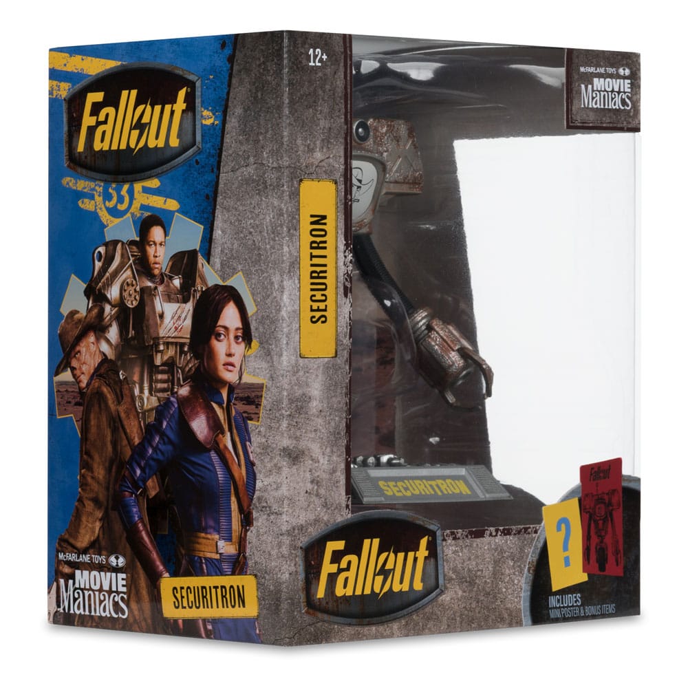 Fallout Movie Maniacs Action Figure Securitron (Season 2) 15 cm 0787926141290