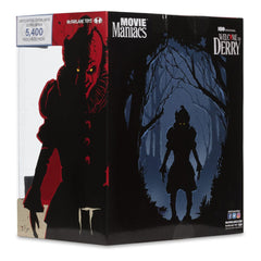 It: Welcome to Derry Movie Maniacs PVC Statue Pennywise (Flashback) (Gold Label) 16 cm 0787926141375