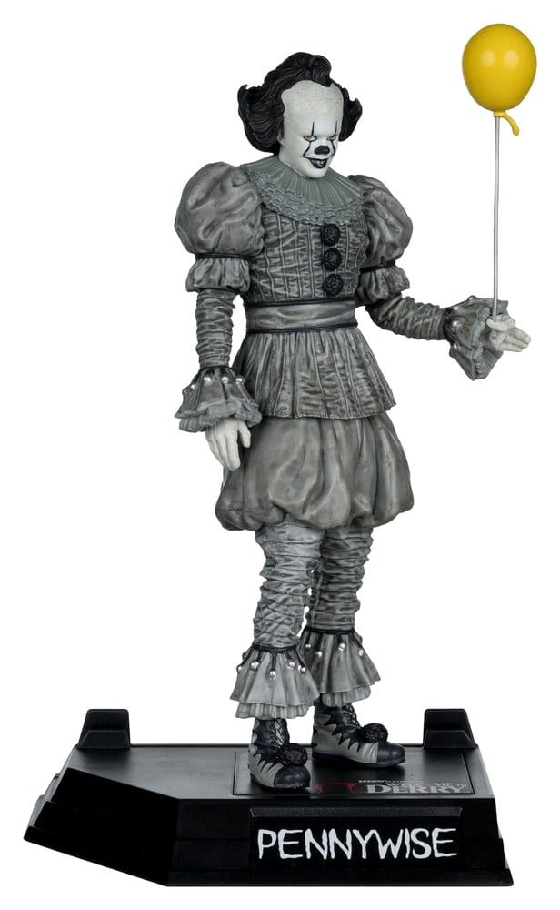 Es Welcome to Derry Movie Maniacs Figur Pennywise (Black &amp White) 16 cmIt Welcome to Derry Movie Maniacs Figure Pennywise (Black &amp White) 16 cmÇa Welcome to Derry Movie Maniacs figurine Pennywise (Black &amp White) 16 cmIt Welcome to Derry Movie Man 0787926141412