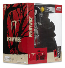 Es Welcome to Derry Movie Maniacs Figur Pennywise (Black &amp White) 16 cmIt Welcome to Derry Movie Maniacs Figure Pennywise (Black &amp White) 16 cmÇa Welcome to Derry Movie Maniacs figurine Pennywise (Black &amp White) 16 cmIt Welcome to Derry Movie Man 0787926141412