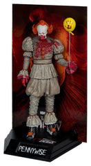 It Welcome to Derry Movie Maniacs Figure Pennywise (Bloody) 16 cm 0787926141429