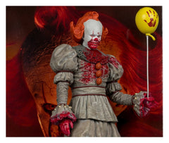 It Welcome to Derry Movie Maniacs Figure Pennywise (Bloody) 16 cm 0787926141429