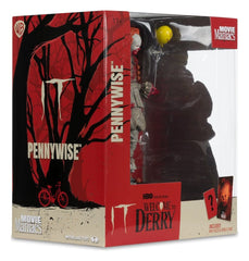 It Welcome to Derry Movie Maniacs Figure Pennywise (Bloody) 16 cm 0787926141429