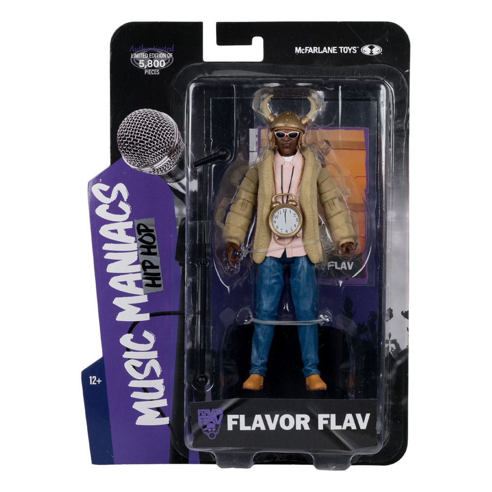 Music Maniacs Hip Hop Action Figure Flavor Flav 16 cm 0787926141979