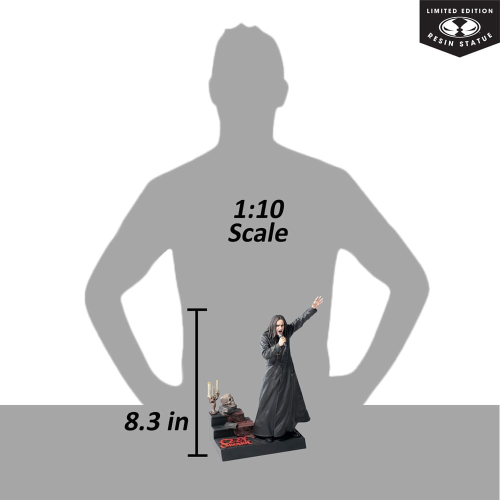 Ozzy Osbourne Music Maniacs 1/10 Statue Ozzy Osbourne 21 cm 0787926142013
