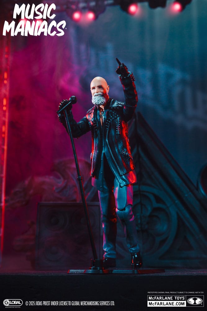 Judas Priest Music Maniacs Heavy Metal Action Figure Rob Halford 15 cm 0787926142037