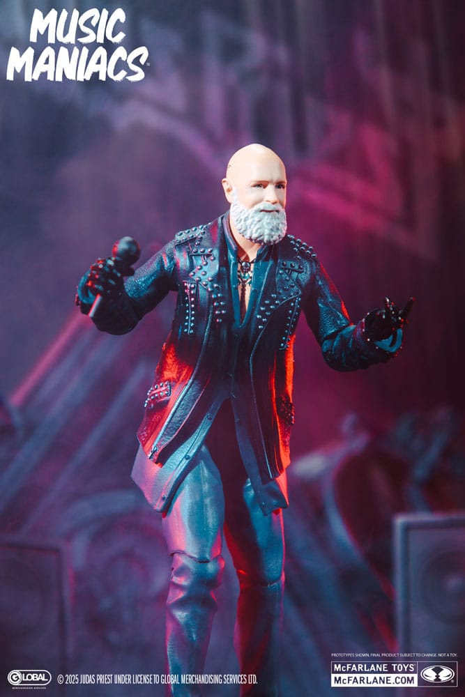 Judas Priest Music Maniacs Heavy Metal Action Figure Rob Halford 15 cm 0787926142037