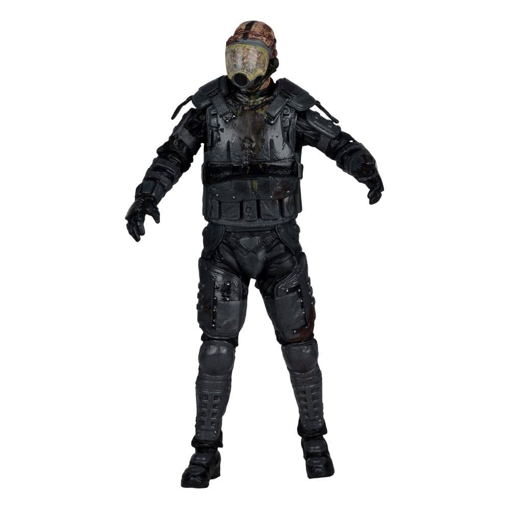 The Walking Dead  Action Figure Gas Mask Zombie (Season 4) 13 cm 0787926143515