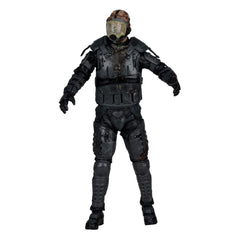 The Walking Dead  Action Figure Gas Mask Zombie (Season 4) 13 cm 0787926143515