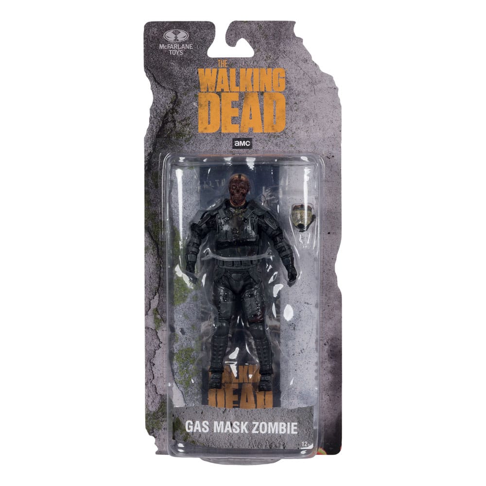 The Walking Dead  Action Figure Gas Mask Zombie (Season 4) 13 cm 0787926143515