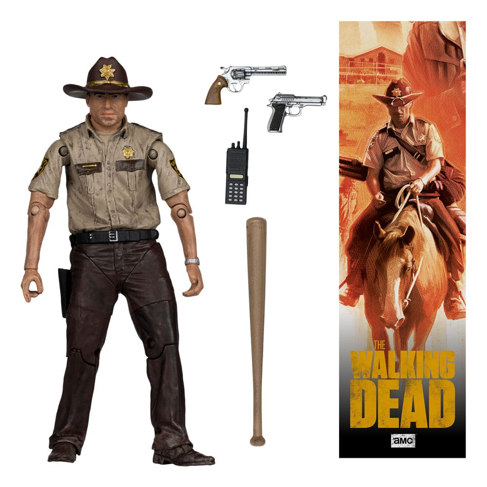 The Walking Dead  Action Figure Rick Grimes (Season 1) 15 cm 0787926143539