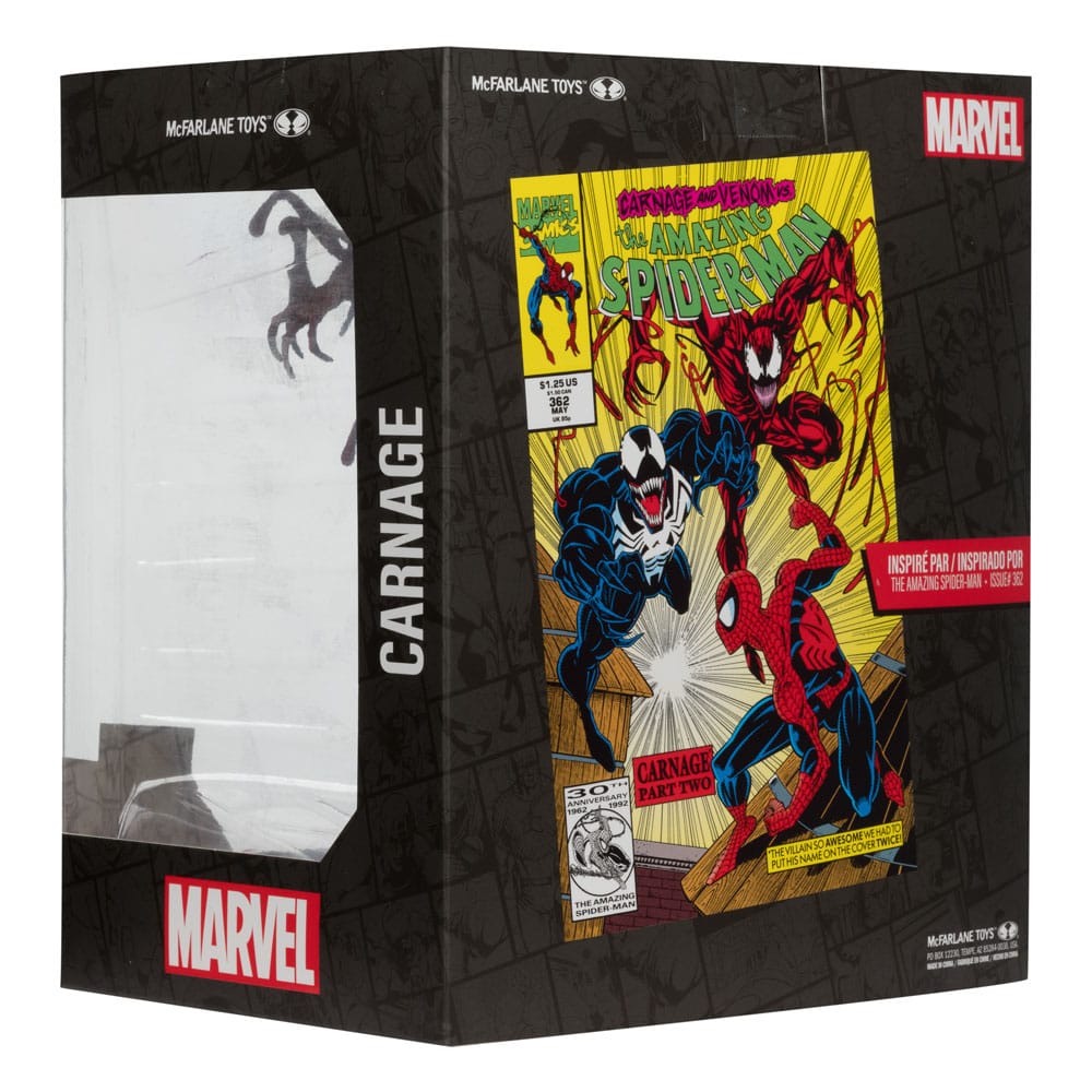 Marvel Collection PVC Statue 1/10 Carnage (The Amazing Spider-Man #362) 18 cm 0787926148084