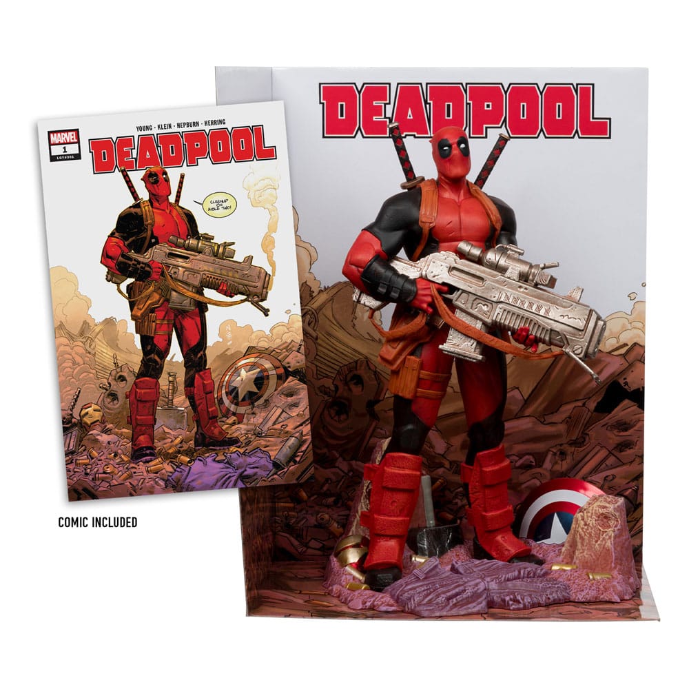Marvel Collection PVC Statue 1/6 Deadpool (Deadpool #1) 27 cm 0787926148169