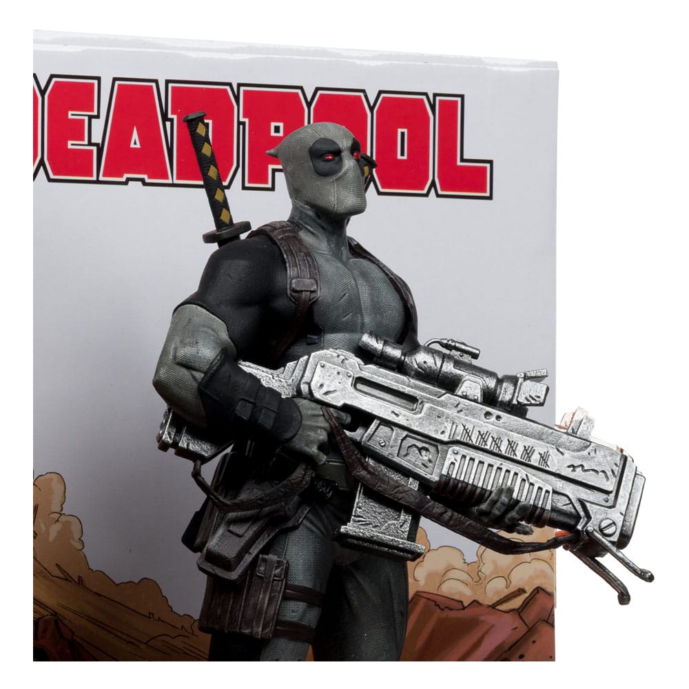Marvel Collection PVC Statue 1/6 Deadpool (Deadpool #1)(Grey Suit Chase) 27 cm 0787926148176