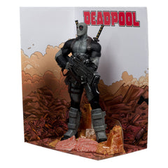 Marvel Collection PVC Statue 1/6 Deadpool (Deadpool #1)(Grey Suit Chase) 27 cm 0787926148176