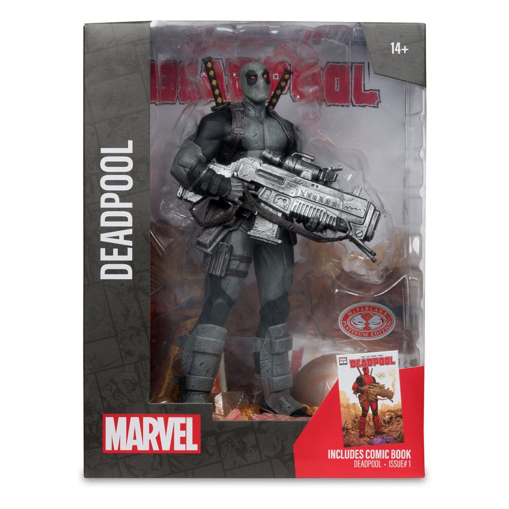 Marvel Collection PVC Statue 1/6 Deadpool (Deadpool #1)(Grey Suit Chase) 27 cm 0787926148176