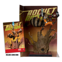 Marvel Collection PVC Statue 1/6 Rocket Racoon (Rocket Racoon: A Chasing Tale #1) 18 cm 0787926148244