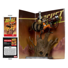 Marvel Collection PVC Statue 1/6 Rocket Racoon (Rocket Racoon: A Chasing Tale #1) 18 cm 0787926148244