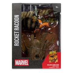 Marvel Collection PVC Statue 1/6 Rocket Racoon (Rocket Racoon: A Chasing Tale #1) 18 cm 0787926148244