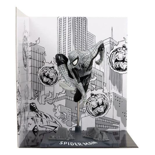 Marvel Collection PVC Statue 1/10 Spider-Man (Spider-Man #6)(Line Art)(Gold Label) 10 cm 0787926148299