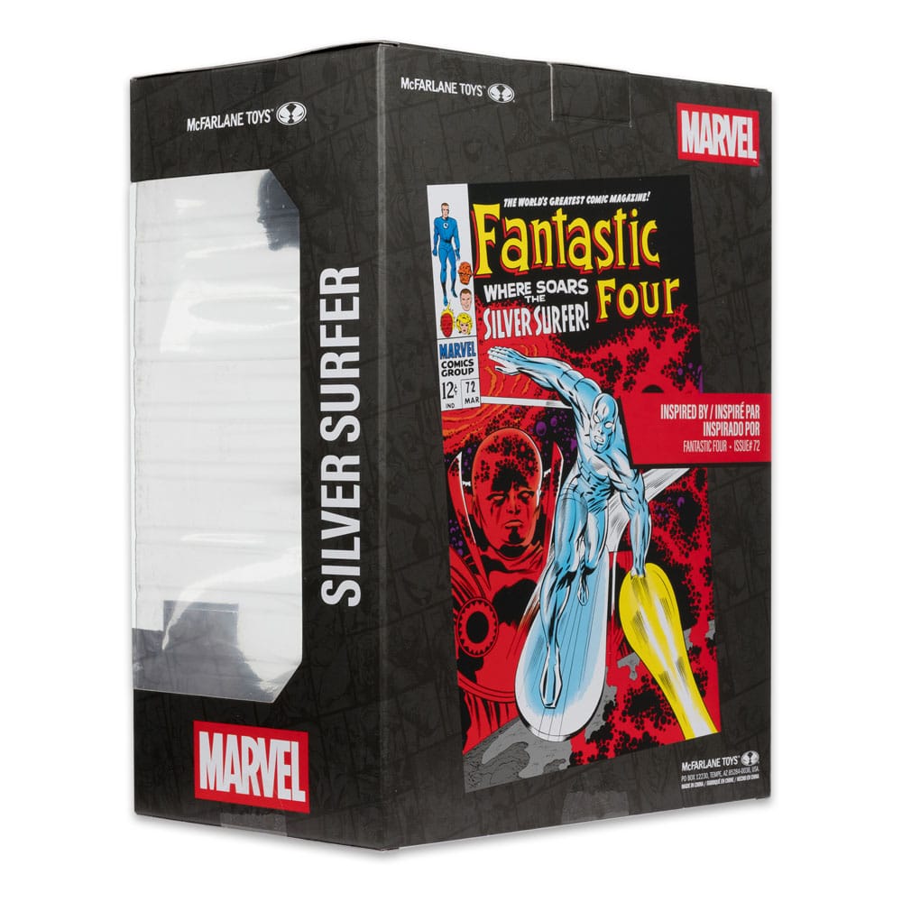 Marvel Collection PVC Statue 1/6 Silver Surfer (Fantastic Four #72) 25 cm 0787926148312