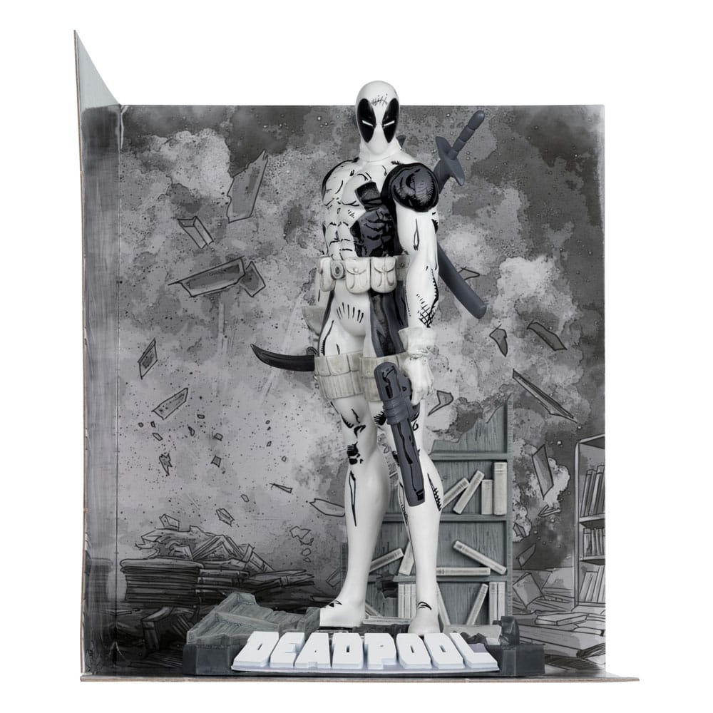 Marvel Collection PVC Statue 1/10 Deadpool (The New Mutants #98) (Line Art) (Gold Label) 17 cm 0787926148336