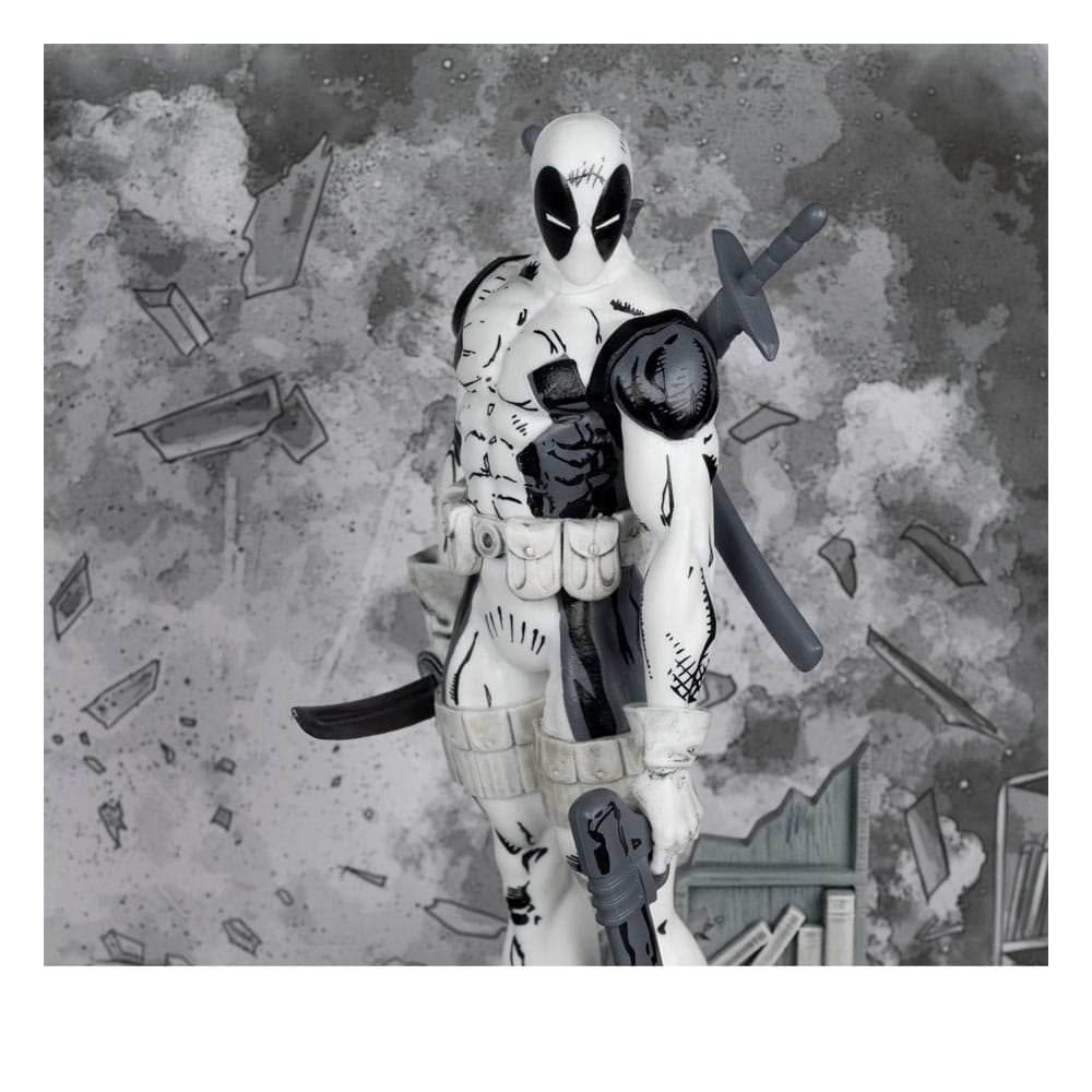 Marvel Collection PVC Statue 1/10 Deadpool (The New Mutants #98) (Line Art) (Gold Label) 17 cm 0787926148336