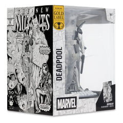 Marvel Collection PVC Statue 1/10 Deadpool (The New Mutants #98) (Line Art) (Gold Label) 17 cm 0787926148336