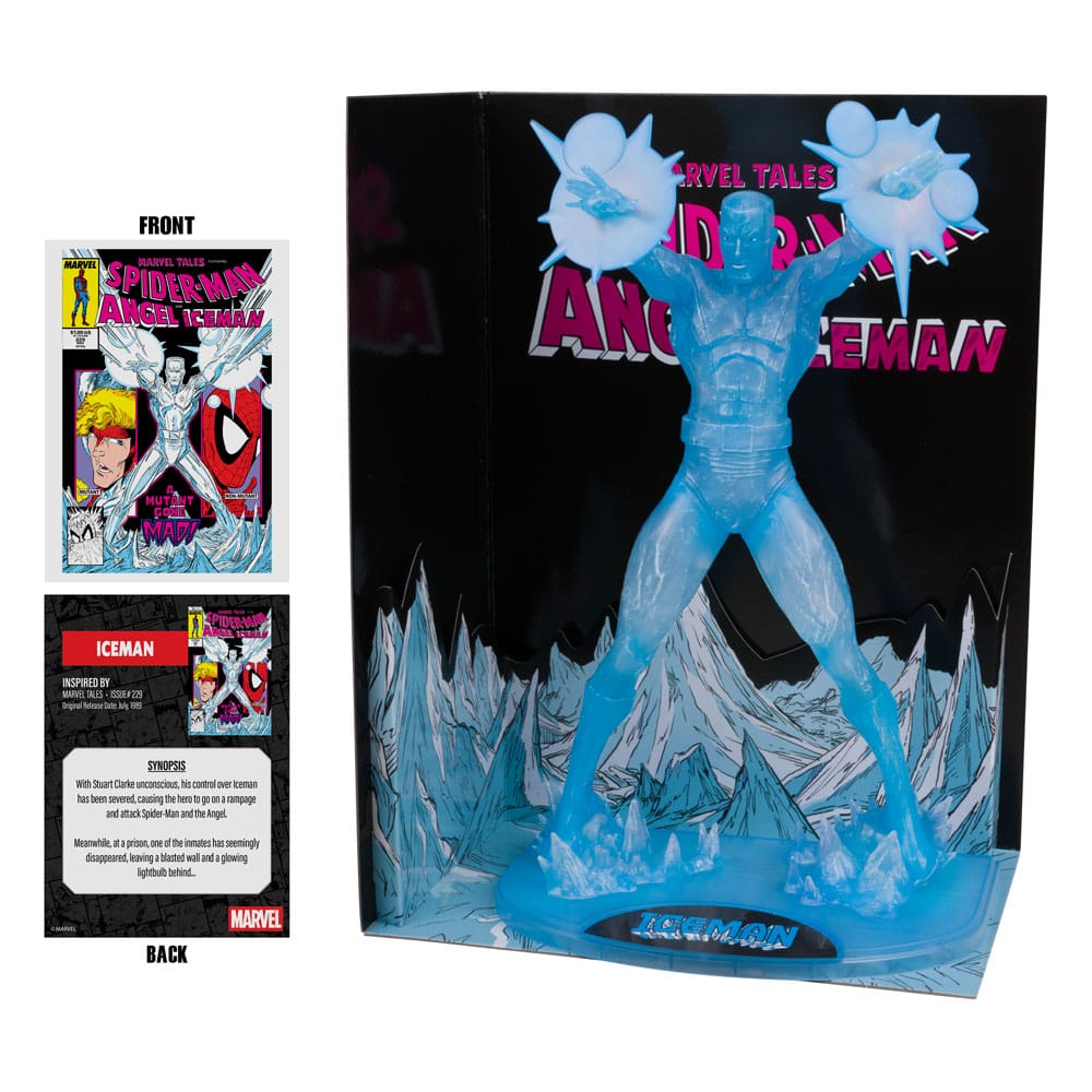Marvel Collection PVC Statue 1/6 Iceman (Marvel Tales #229) (Red Platinum Edition) 29 cm 0787926148381