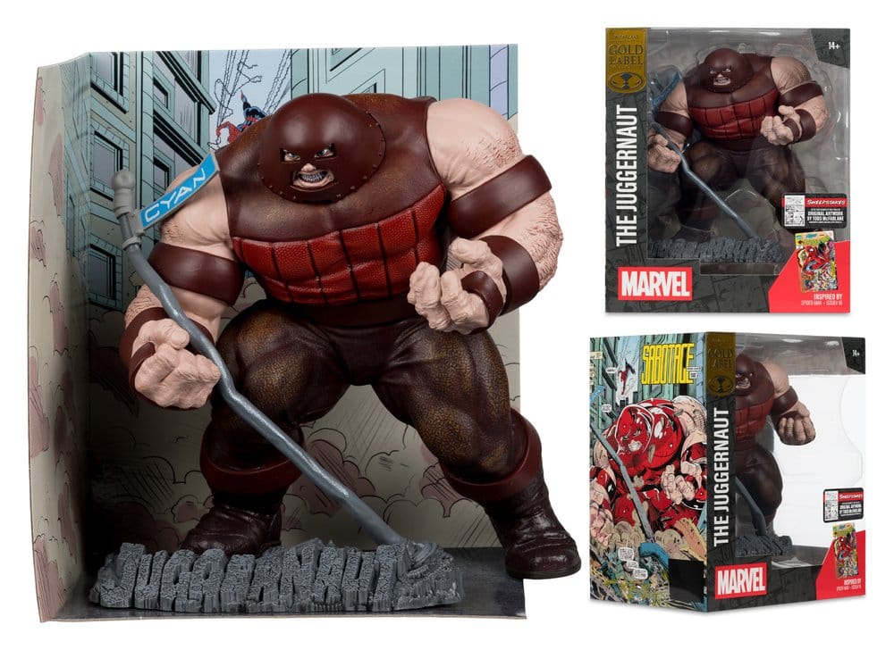 Marvel Collection PVC Statue 1/10 The Juggernaut (Spider-Man #16) Gold Label 17 cm 0787926148398