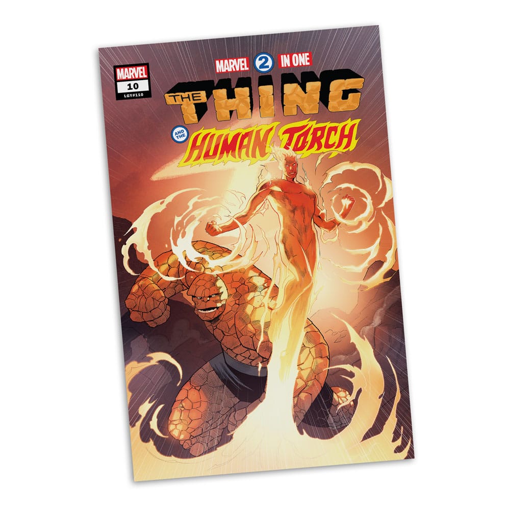 Marvel Collection PVC Statue 1/6 Human Torch (Marvel 2 in 1 #10) 29 cm 0787926148435
