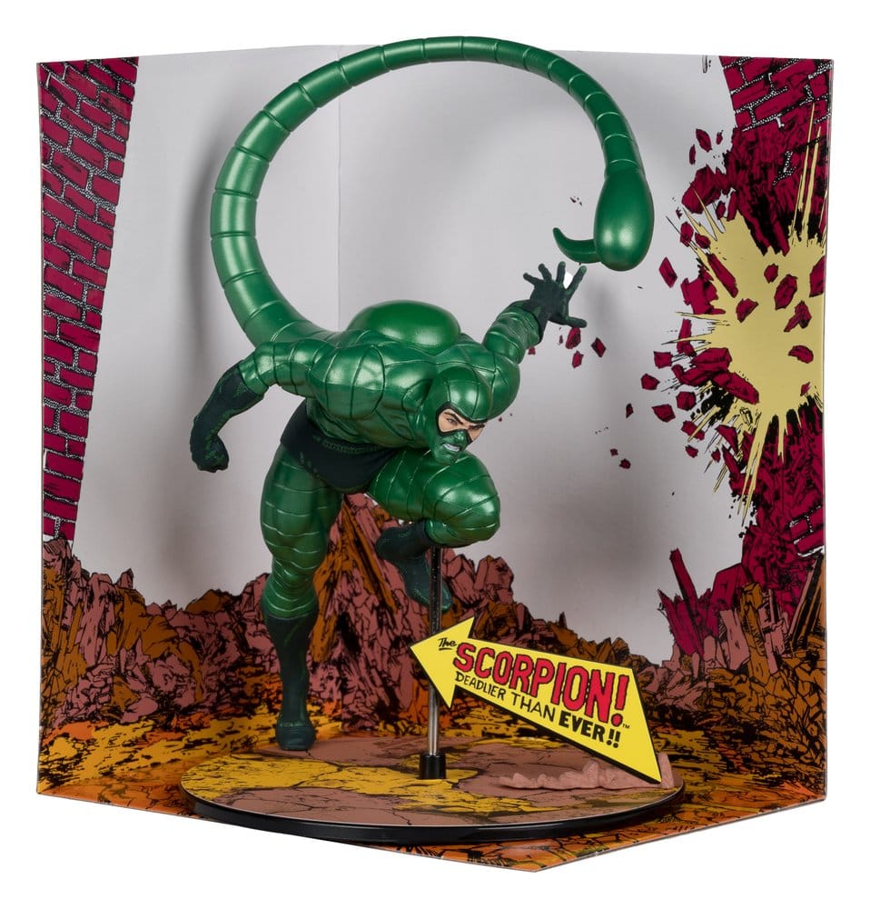 Marvel PVC Statue !/10 Scorpion (Metallic) (The Amazing Spider-Man #318) (Gold Label) 18 cm 0787926148688