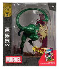 Marvel PVC Statue !/10 Scorpion (Metallic) (The Amazing Spider-Man #318) (Gold Label) 18 cm 0787926148688