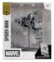Marvel PVC Statue !/10 Spider-Man (Line Art) (The Amazing Spider-Man #318) (Gold Label) 17 cm 0787926148695
