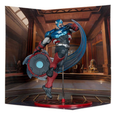 Marvel Rivals Collection 1/10 Action Figure Captain America 20 cm  0787926148787