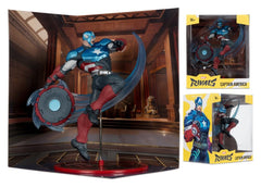 Marvel Rivals Collection 1/10 Action Figure Captain America 20 cm  0787926148787