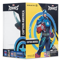 Marvel Rivals Collection 1/10 Action Figure Captain America 20 cm  0787926148787