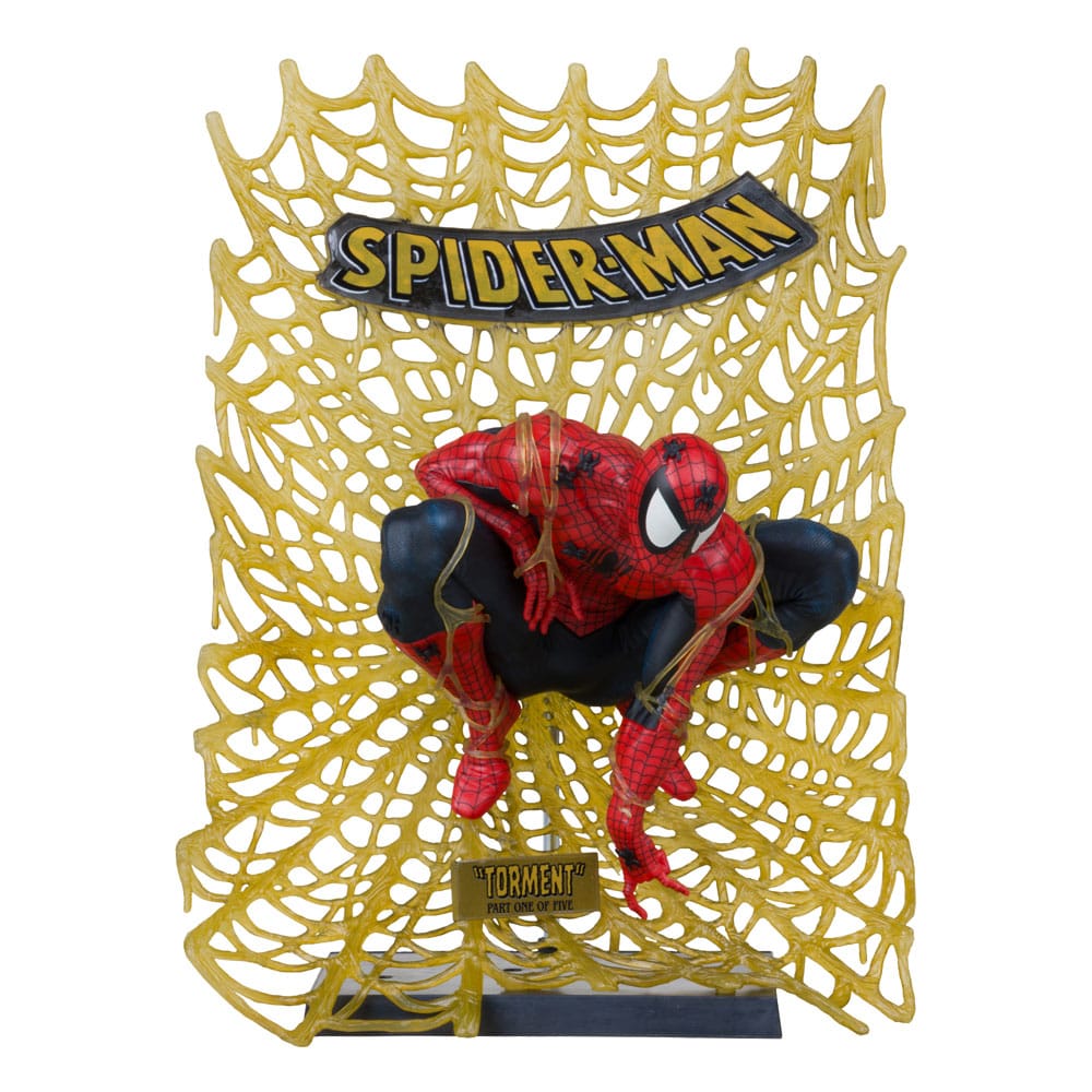 Marvel Collection PVC Statue 1/6 Spider-Man (Spider-Man # 1) (Gold Edition) (Gold Label) 15 cm 0787926149098