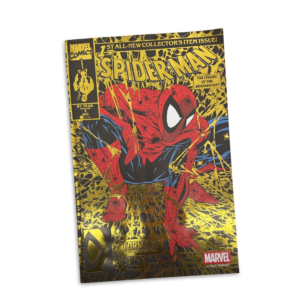 Marvel Collection PVC Statue 1/6 Spider-Man (Spider-Man # 1) (Gold Edition) (Gold Label) 15 cm 0787926149098