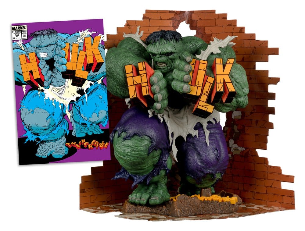 Marvel PVC Statue 1/6 Hulk (The Incredible Hulk #345) (Gold Label) 0787926149173