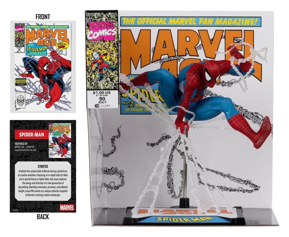 Marvel PVC Statue 1/10 Spider-Man (Marvel Age #90) 18 cm 0787926149241