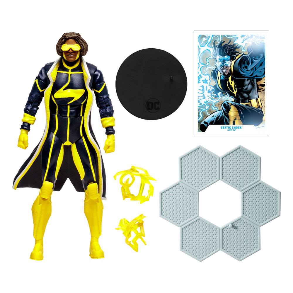 DC Multiverse Action Figure Static Shock (New 52) 18 cm 0787926152746