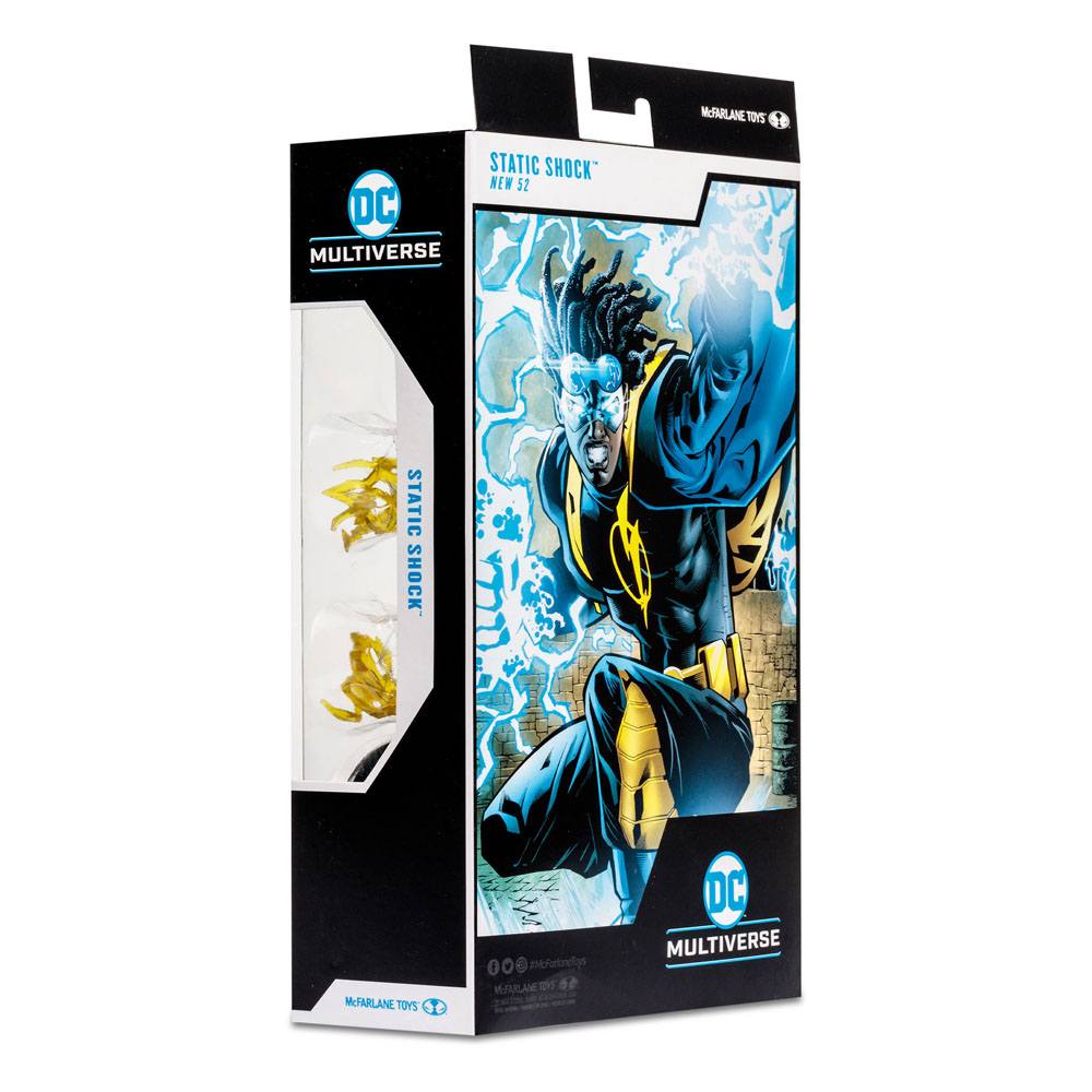 DC Multiverse Action Figure Static Shock (New 52) 18 cm 0787926152746