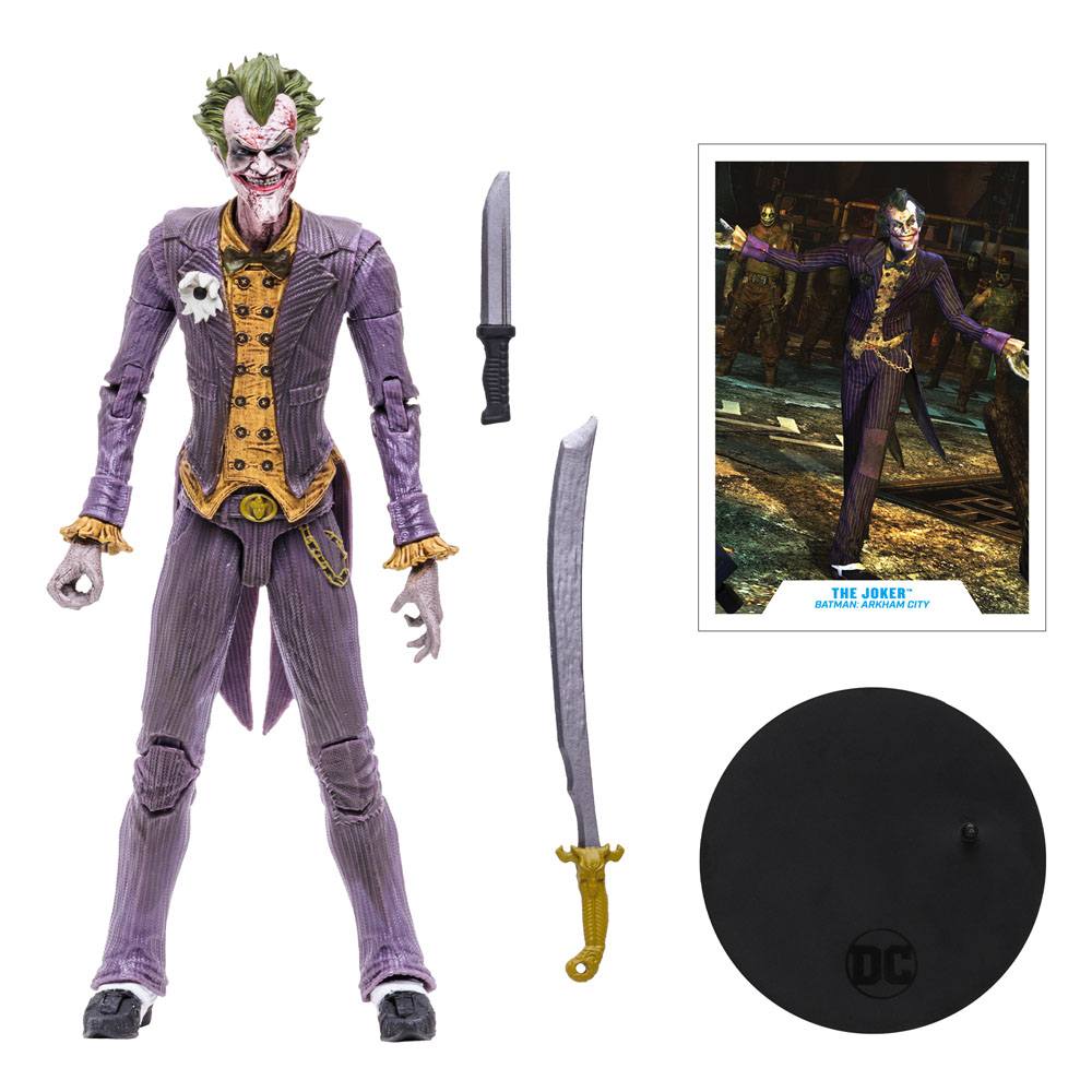 DC Gaming Action Figure The Joker (Batman: Arkham City) 18 cm 0787926153866