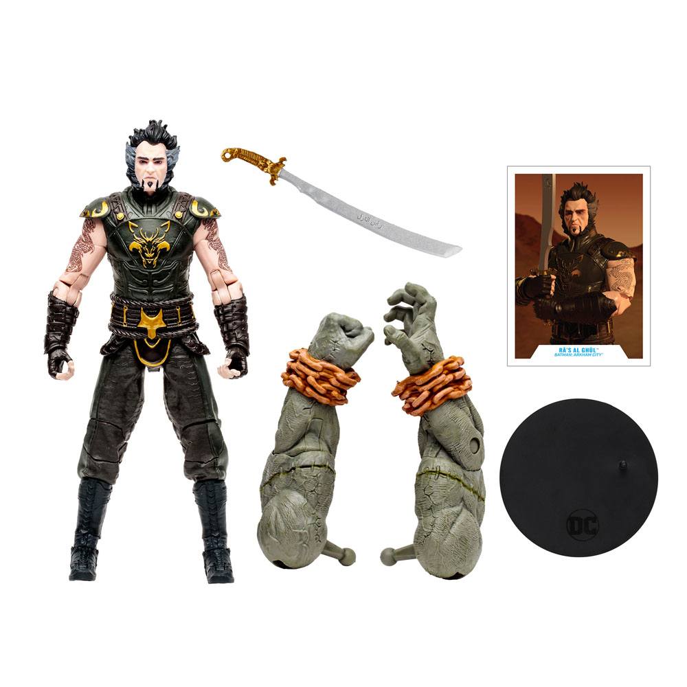 DC Gaming Build A Action Figure Ra's Al Ghul (Arkham City) 18 cm 0787926154696