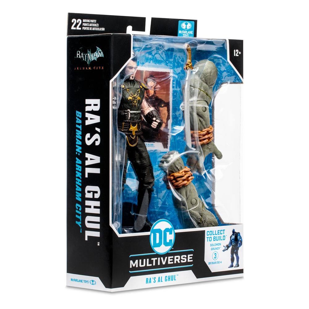 DC Gaming Build A Action Figure Ra's Al Ghul (Arkham City) 18 cm 0787926154696