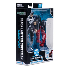 DC Multiverse Build A Action Figure Black Lantern Superman (Blackest Night) 18 cm 0787926154825