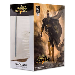 DC Black Adam Movie Posed PVC Statue Black Adam by Jim Lee 30 cm 0787926154986