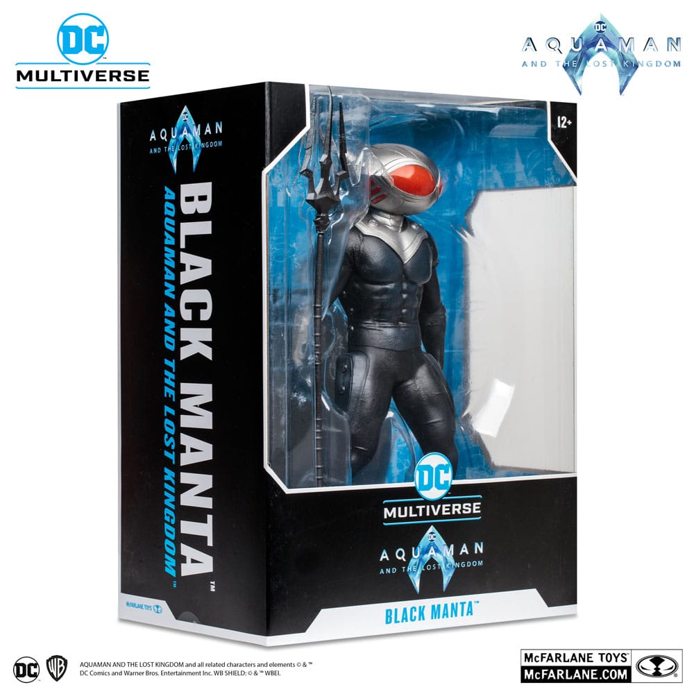 Aquaman and the Lost Kingdom DC Multiverse Megafig Action Figure Black Manta 30 cm 0787926155471