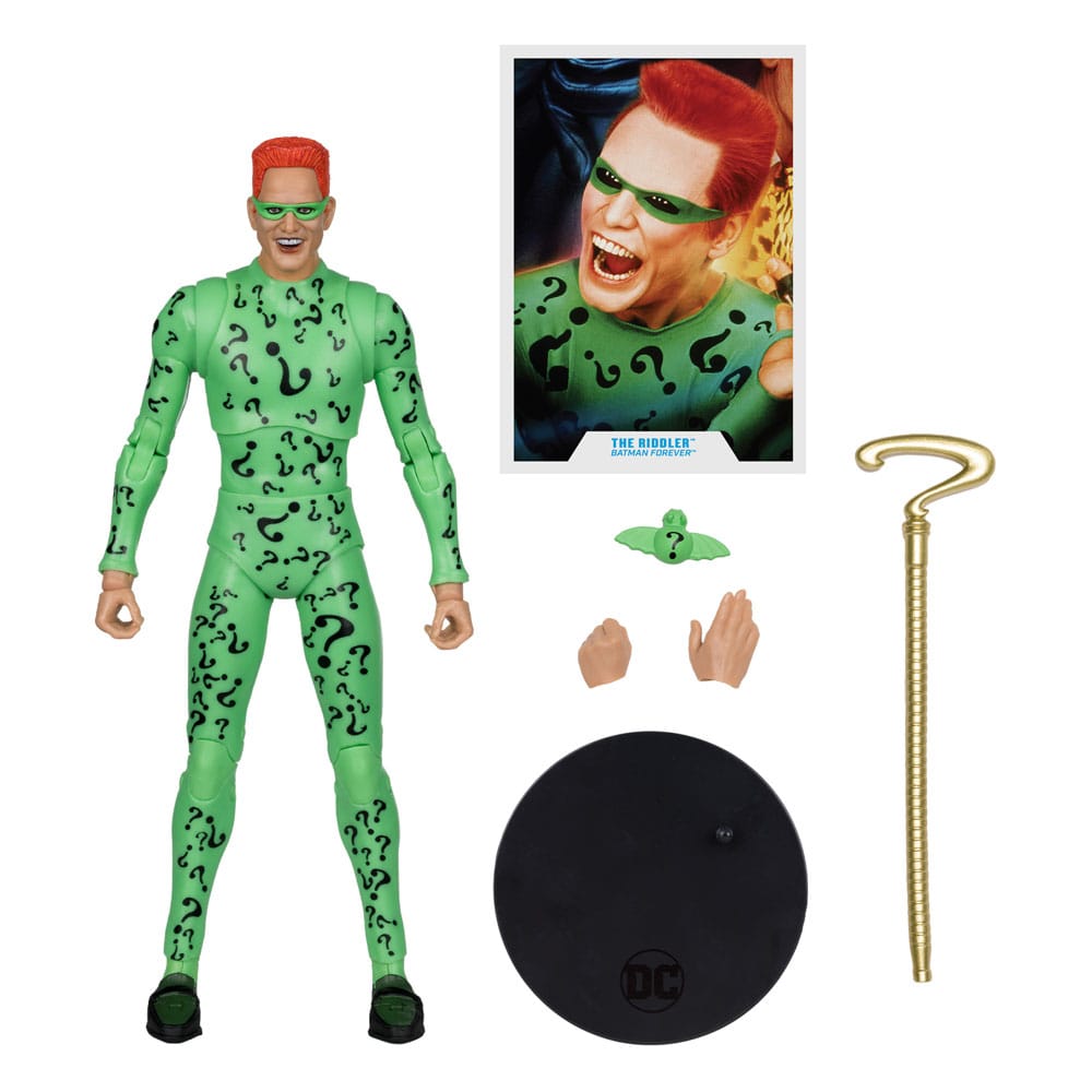 DC Build A Megafig Action Figure Batman Forever The Riddler (Gold Label) 18 cm 0787926156683